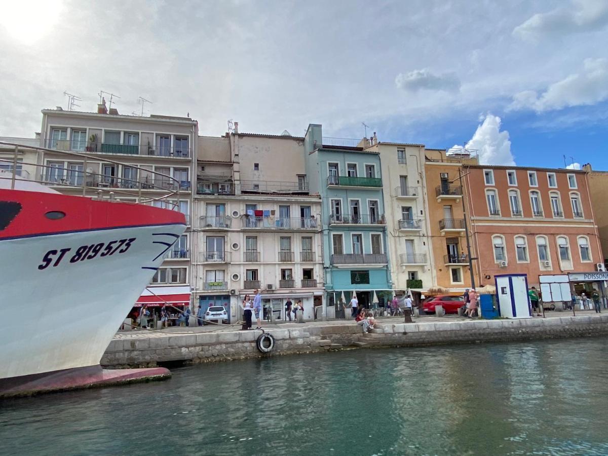 Le Petit Bijou Sete, Quatre Au Centre Ville, Trois Avec Vue Canal Apartment Sete